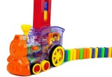 Jucarie interactiva trenulet domino, 3 ani +, 16 x 10 x 7 cm, Multicolor, Oem