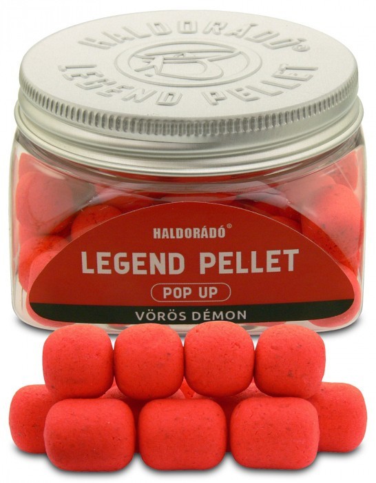 Haldorado - Pelete de carlig Legend Pellet Pop Up 12, 16mm - Demonul Rosu