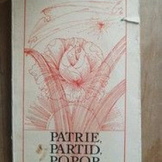 Patrie, partid, popor. Culegere de literatura patriotica pentru clasele 5-8- Petru Demetru Popescu
