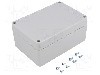 Carcasa ABS, 85mmx125mmx56mm, SUPERTRONIC -