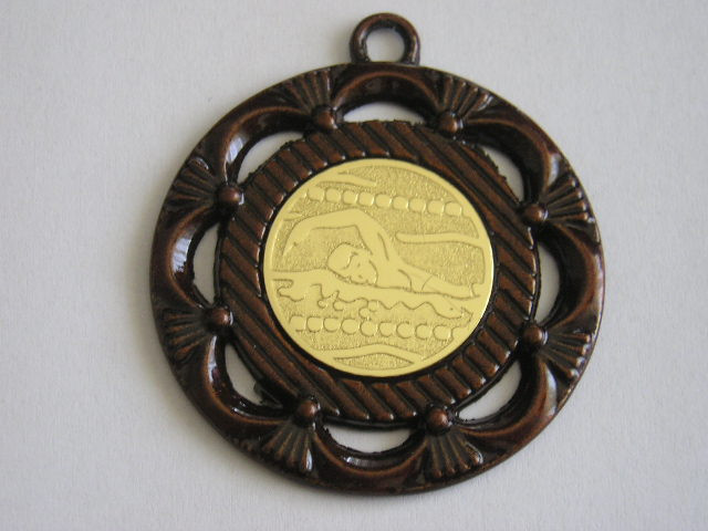 QW1 159 - Medalie - tematica sport - inot - Spania - 2002