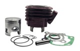 Kit Cilindru - Set Motor Yamaha Jog80 Ovetto80 Mbk -Rosu- 2T Racire Aer &Oslash;47mm bolt12mm