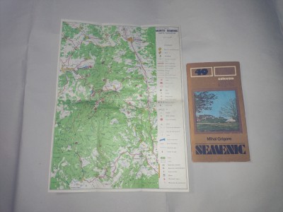 COLECTIA MUNTII NOSTRI NR.49 MUNTII SEMENIC cu harta foto
