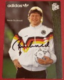 Foto-carte postala-fotbal cu semnatura originala - jucatorul GUIDO BUCHWALD (GERMANIA)