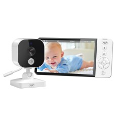 Aproape nou: Video Baby Monitor PNI BM500S ecran 5 inch, wireless 2.4 GHz, senzor t