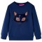 Bluzon pentru copii, bleumarin, 116 13821