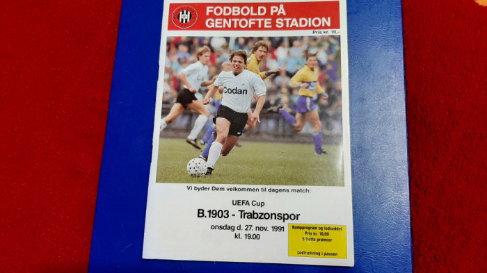 program Boldklub 1903 - Trabzonspor