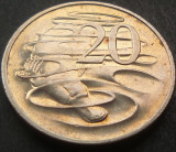 Cumpara ieftin Moneda 20 CENTI - AUSTRALIA, anul 1981 *cod 1737, Australia si Oceania