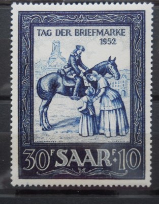 1952 SAAR MNH foto
