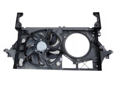 GMV radiator electroventilator Opel Movano, 1998-2010, motor 1.9 dTi, 2.2 DTI, 2.5 DTI, 2.8 dTi, 3.0 CDTI, diesel, 380 mm; 2 pini, fara pre-rezistor, foto