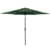 Umbrela terasa gradina, cu inclinare si husa, 300cm, Verde Household NewTrend