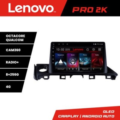Navigatie Mazda 6 2018- Lenovo Kit-MAZDA6-18 8 core QLED 2K 8+256 360 Android Waze USB Navigatie Internet Youtube Radio CarStore Technology foto