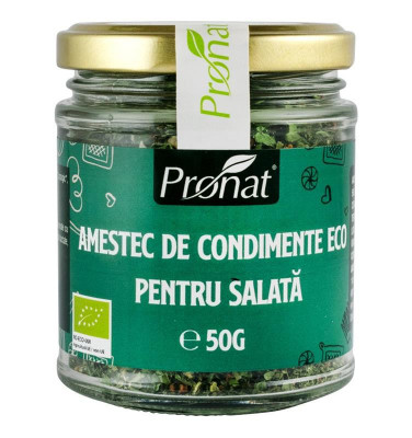 Amestec de Condimente pentru Salata Bio 50 grame Pronat foto