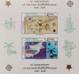 BC838, Turcia Kibris 2006, colita neperforata europa cept