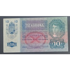 Austro-Ungaria, 10 Coroane 1915.