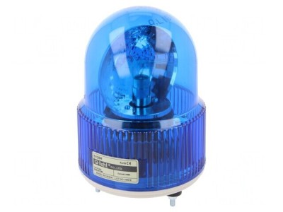 Semnalizator Luminos Rotativ Albastru 24VDC foto