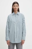 Levi&#039;s camasa din bumbac femei, cu guler clasic, relaxed