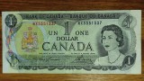 Canada - bancnota de colectie - 1 dolar / dollar 1973 circulata - Elisabeta II - stare foarte buna ! 156 &times; 70 mm