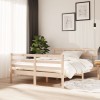 VidaXL Cadru de pat, 140x190 cm, lemn masiv de pin 3101263