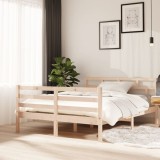 Cumpara ieftin Cadru de pat, 140x190 cm, lemn masiv de pin