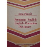 Irina Panovf - Romanian-English, english-romanian dictionary (Editia: 1986)