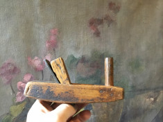 scule / unelte vechi - Rindea veche realizata manual model interesant ! foto