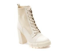 Ghete ALDO albe, REBEL 115, din material textil