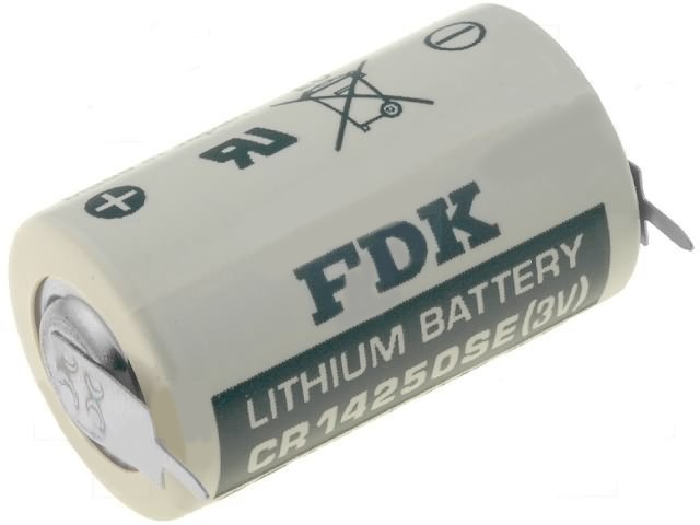 Baterie 1/2AA, 3V, litiu, 850mAh, FDK, T114510