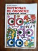 Dictionar Omonime Tudor George, Ed. Ion Creanga 1980, 91 pagini - Carte uzata format mare