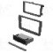Rama adaptoare, 2 DIN, Seat, &Scaron;koda, VW, black/rubber-touch, ACV - 291320-10-1-0