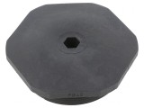 Capac de protecție negru PG48 IP54 din poliamidă