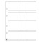Folii Leuchtturm Optima M12K &ndash; pentru 12 monede &icirc;n cartonașe