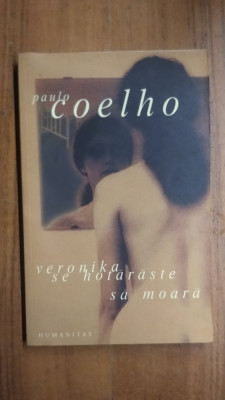 Veronika se hotărăște să moară Paulo Coelho foto