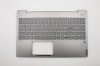 Carcasa superioara cu tastatura palmrest Laptop, Lenovo, IdeaPad S540-15IWL GTX Type 81SW, 5CB0U43615, HQ20900712000, Mineral Grey, iluminata, layout