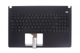 Carcasa superioara cu tastatura palmrest Laptop, Asus, X501A, X501U, 90R-NM01K1000U, 90R-NMO1K1R80U, 49XJ5TCJN10, 13GNMO1AP030-1, neagra, layout US