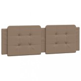 Cumpara ieftin Perna pentru tablie pat, Zadar, cappuccino, 160 cm, piele artificiala