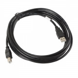 Cumpara ieftin Cablu USB 2.0 pentru imprimanta, Lanberg 41353, lungime 3 m, USB-A tata la USB-B tata, negru
