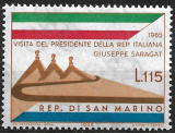 B0863 - San-Marino 1965 - Evenimente neuzat,perfecta stare, Nestampilat