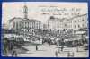 Bucovina - 1922 - Cernauti - Czernowitz Ringplatz - printata, circulata, foarte animata, 3 timbre intacte, stampile lizibile, Fotografie