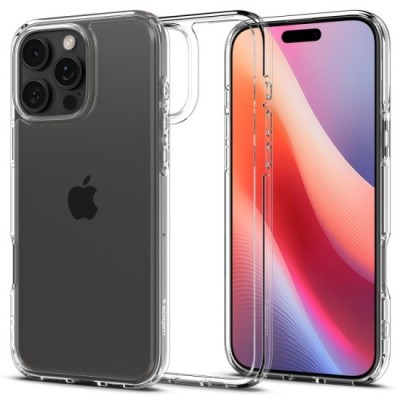 Husa pentru iPhone 16 Pro Max - Spigen Ultra Hybrid - Clear foto