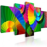 Cumpara ieftin Tablou - Twisted Colours 200x100 cm