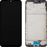 Cumpara ieftin Display cu Touchscreen MP compatibil cu Samsung Galaxy A16 5G A166, cu Rama, Negru