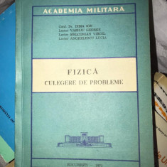 Fizica Culegere de probleme Ion Dima s.a. Academia Militara 1971