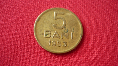 5 BANI 1953 *** foto
