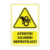 Indicator de avertizare &bdquo;Atenție! Cilindri neprotejați&rdquo;