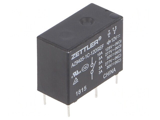 Releu Electromagnetic SPDT 12VDC 10A PCB