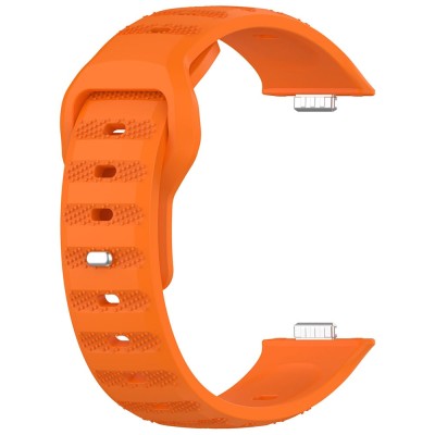 Curea Techsuit W050 Huawei Watch Fit 3 portocaliu foto