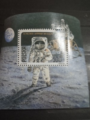 POLONIA, SPACE - COLIȚĂ MNH foto