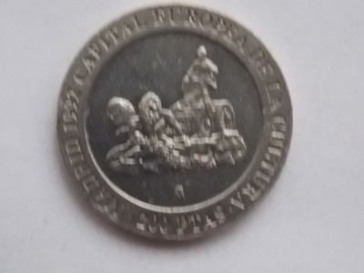 200 PESETAS 1991 SPANIA-COMEMORATIVA foto