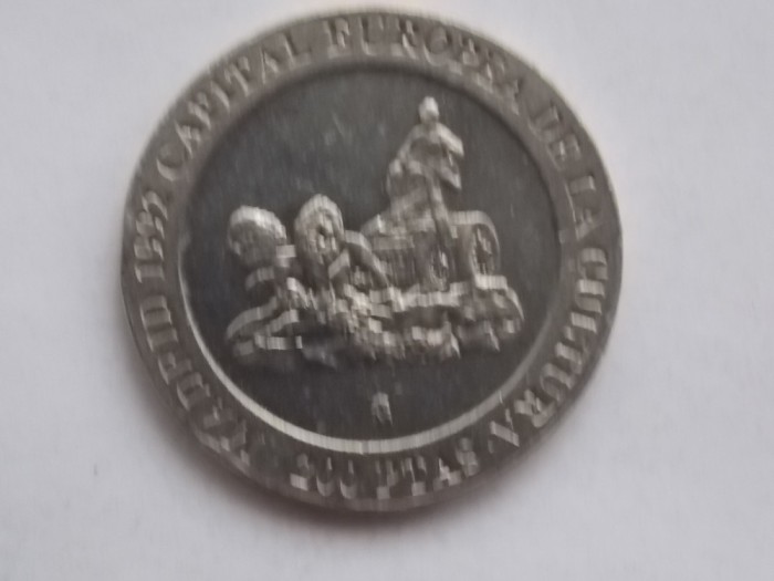 200 PESETAS 1991 SPANIA-COMEMORATIVA